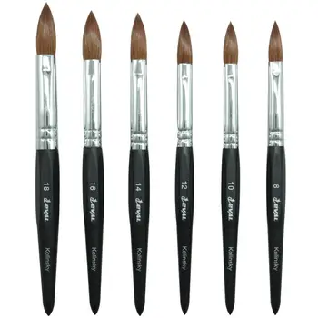 Eval Six Angles 100% Kolinsky Sable Hair Brushes Acrylic Nail Brush Professional UV GEL Nail Manicure Powder Pedicure Art Tools
Eval Six Angles 100% Kolinsky Sable Hair Brushes Acrylic Nail Brush Professional UV GEL Nail Manicure Powder Pedicure Art Tools
