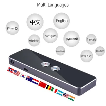 Portable T8 Smart Voice Speech Translator Two-Way Real Time 30 Multi-Language Translation For Learning Travelling Business
Portable T8 Smart Voice Speech Translator Two-Way Real Time 30 Multi-Language Translation For Learning Travelling Business