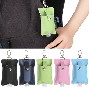 30ml Outdoor Portable Hand Sanitizer Bottles With Keychain Holder with Flip Top Sub-bottling Refillable Bottles Reusable
30ml Outdoor Portable Hand Sanitizer Bottles With Keychain Holder with Flip Top Sub-bottling Refillable Bottles Reusable