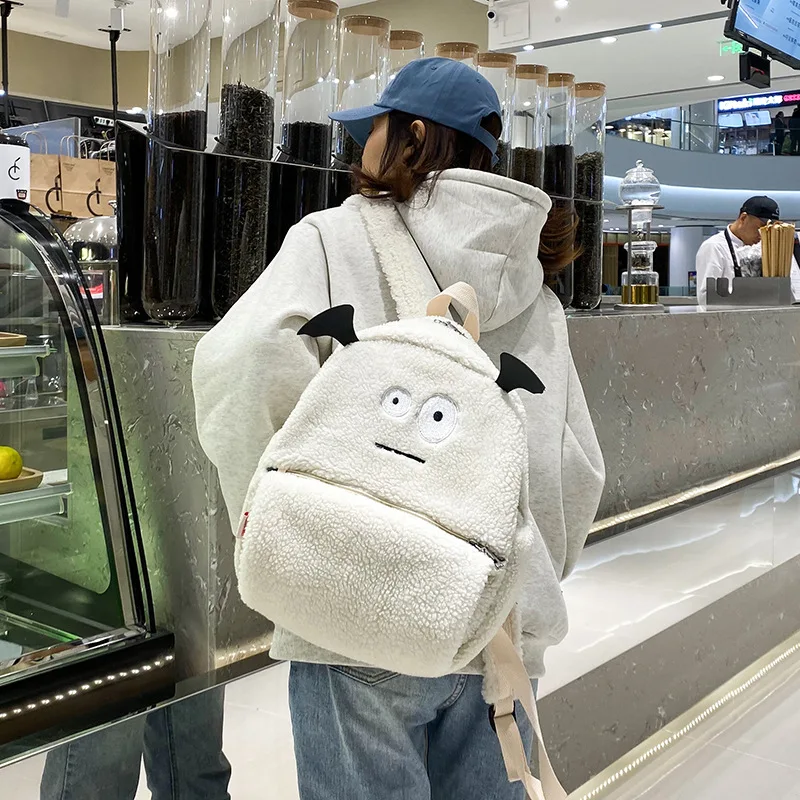 Backpack Women's 2019 New Style Korean-style Students Tide Casual Versatile Cute Autumn And Winter INS GIRL'S Heart Plush Backpa 
Backpack Women's 2019 New Style Korean-style Students Tide Casual Versatile Cute Autumn And Winter INS GIRL'S Heart Plush Backpa