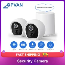 CPVan Wireless Security Camera Outdoor 1080P Wifi Camera Set Surveillance Video System Night Version IP66 Waterproof NVR Camera
CPVan Wireless Security Camera Outdoor 1080P Wifi Camera Set Surveillance Video System Night Version IP66 Waterproof NVR Camera