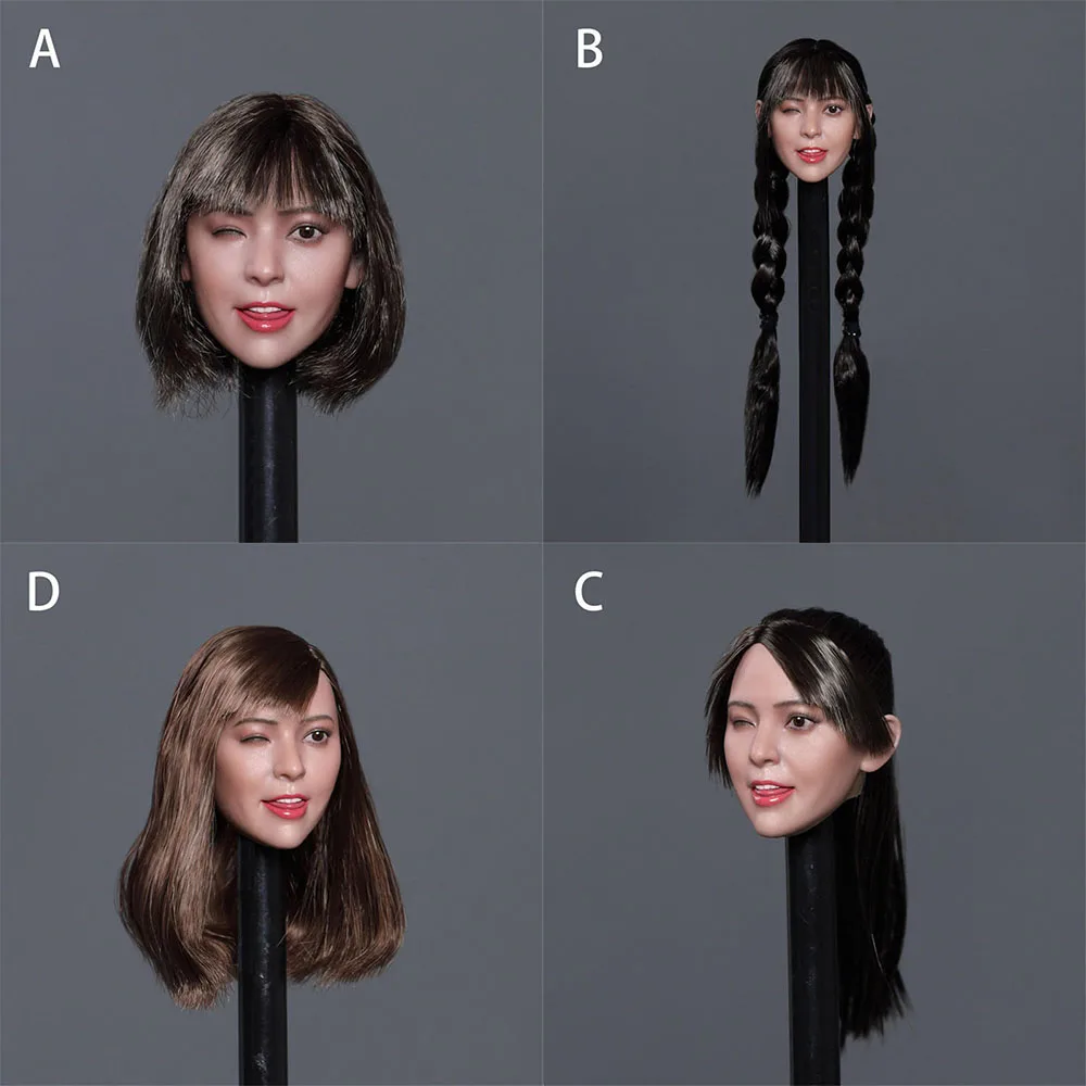 GACTOYS GC036 1/6 Cute Female Figure Expression Head Sculpt Carved Fit 12" Pale Female Body Doll
GACTOYS GC036 1/6 Cute Female Figure Expression Head Sculpt Carved Fit 12" Pale Female Body Doll