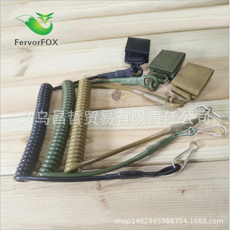 Edcmolle System Multi-functional Tactical Lanyard Anti-loss Elastic String Outdoor Army Fans Spring Harpoon Line
Edcmolle System Multi-functional Tactical Lanyard Anti-loss Elastic String Outdoor Army Fans Spring Harpoon Line