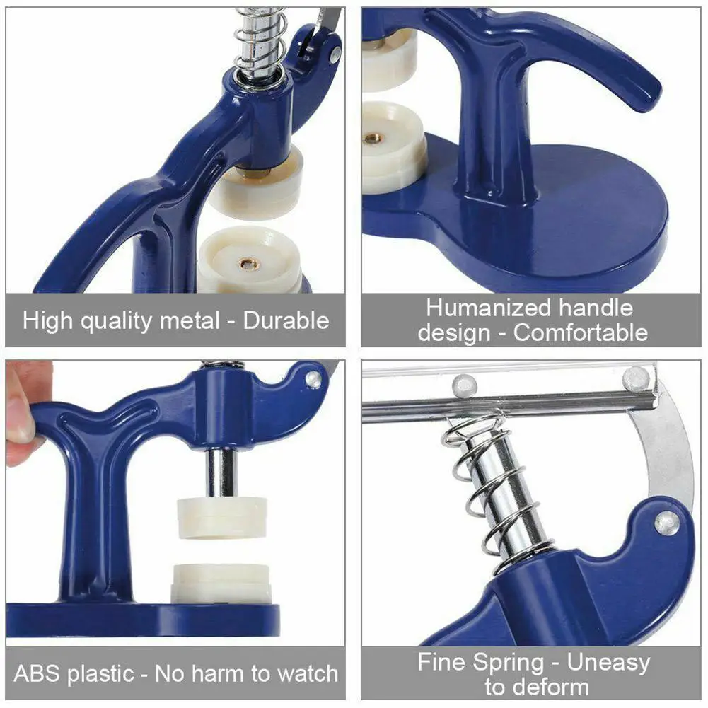 Watch Back Case Opener Press Data Set Crystal Glass Repair Assembly Tools Data Replacement Closer O1U7
Watch Back Case Opener Press Data Set Crystal Glass Repair Assembly Tools Data Replacement Closer O1U7