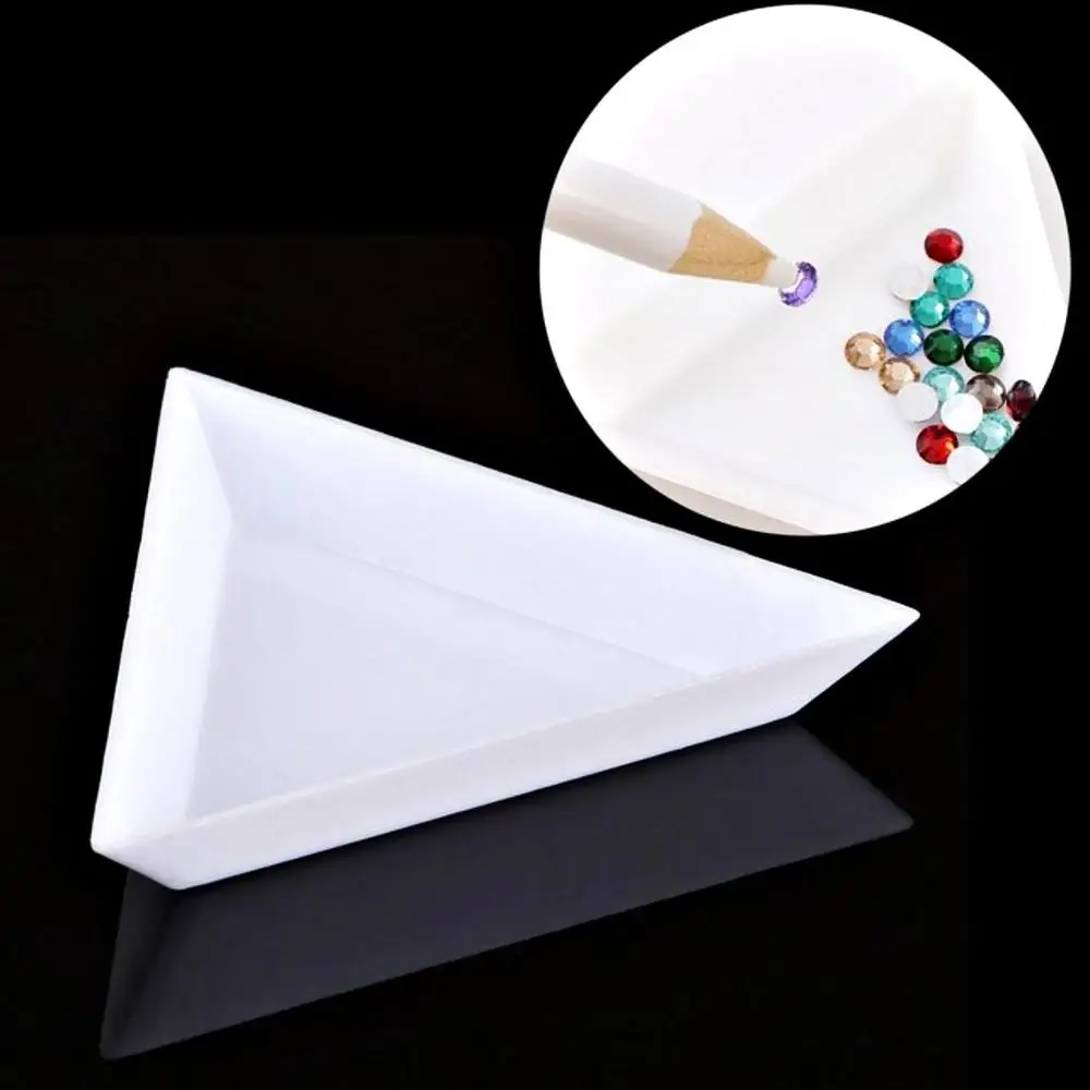 10pcs/set DIY Diamond Tray Drill Plate Painting Accessories Triangle Circular Shape 3D Diamond Decoration Nail Art Tools #&59%&&
10pcs/set DIY Diamond Tray Drill Plate Painting Accessories Triangle Circular Shape 3D Diamond Decoration Nail Art Tools #&59%&&