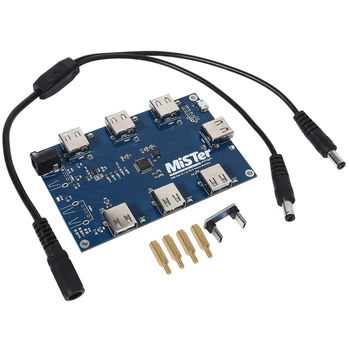 RISE-Suitable for Mister USB Manual Soldering Hub V2.1 Board for Mister Fpga 7 USB Port Hub
RISE-Suitable for Mister USB Manual Soldering Hub V2.1 Board for Mister Fpga 7 USB Port Hub
