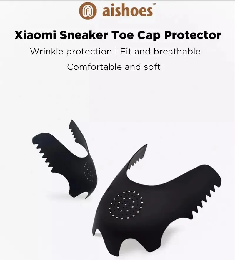 Xiaomi Mijia Aishoes Toe Cap Anti-crease Artifact Wrinkle protection Fit breathable No foreign body sensation Sneaker Shield (1)