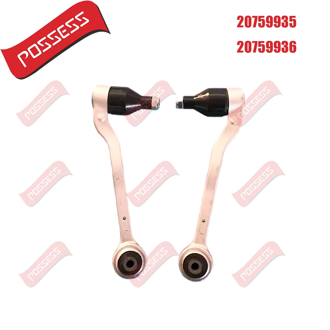 

A Pair Front Lower Suspension Straight Control Arm For Cadillac ATS CA1 ATSL SA1 2014-/ Rear Drive 2WD, OE 20759935 20759936