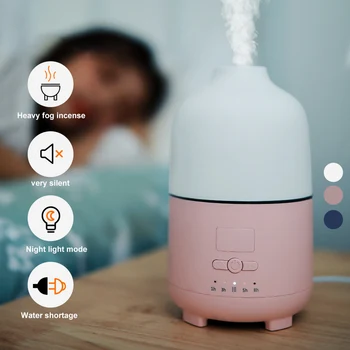 400ml Aromatherapy Air Humidifier With Night Light Timing Function Home Office Desktop Purifier USB Charging 3 Adjustable
400ml Aromatherapy Air Humidifier With Night Light Timing Function Home Office Desktop Purifier USB Charging 3 Adjustable