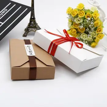 10PC 19.5*12.5*4cm Kraft Paper/White Gift Boxes Envelope Styled Presentation Box for Wedding Invitation Cards
10PC 19.5*12.5*4cm Kraft Paper/White Gift Boxes Envelope Styled Presentation Box for Wedding Invitation Cards