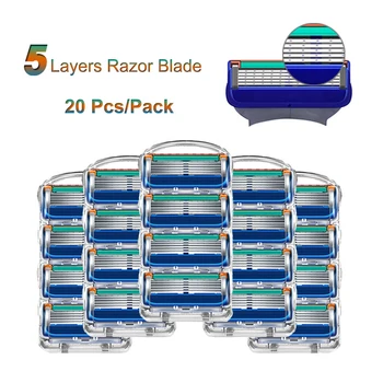 Manual Shaving Razor Blades Cassettes For Men 5 Layers Stainless Steel Replaceable Heads For Gillettee Fusione Men Cozy Shaving
Manual Shaving Razor Blades Cassettes For Men 5 Layers Stainless Steel Replaceable Heads For Gillettee Fusione Men Cozy Shaving