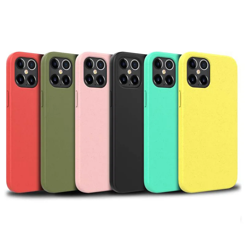 Biodegrable Case For iPhone 12Mini 12 11 Pro Max X XS XR 8 7 8Plus 7Plus SE 2020 Environmentally Friendly Wheat Straw Back Cover
Biodegrable Case For iPhone 12Mini 12 11 Pro Max X XS XR 8 7 8Plus 7Plus SE 2020 Environmentally Friendly Wheat Straw Back Cover