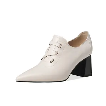 New Spring Autumn Women Pumps Office Ladies Basic High Heels Shoes Woman Genuine Leather Pointed Toe Female Shoes
New Spring Autumn Women Pumps Office Ladies Basic High Heels Shoes Woman Genuine Leather Pointed Toe Female Shoes