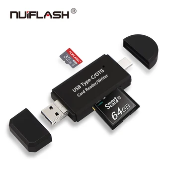 SD Card Reader USB C Card Reader 3 In 1 USB 2.0 TF/Mirco SD Smart Memory Card Reader Type C OTG Flash Drive Cardreader Adapter
SD Card Reader USB C Card Reader 3 In 1 USB 2.0 TF/Mirco SD Smart Memory Card Reader Type C OTG Flash Drive Cardreader Adapter