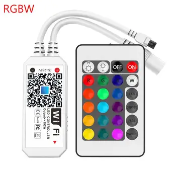 Smart LED RGB RGBW Light Bar Music Timer Wifi Infrared 24-key Controller Dimming Q0KF
Smart LED RGB RGBW Light Bar Music Timer Wifi Infrared 24-key Controller Dimming Q0KF