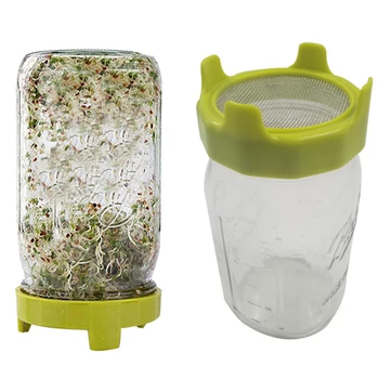 2pcs/set Seed Sprouter Germination Cover Sprouting Filter Mason Can Lid Sprouting Net Cover Bean Sprouts Filter
2pcs/set Seed Sprouter Germination Cover Sprouting Filter Mason Can Lid Sprouting Net Cover Bean Sprouts Filter