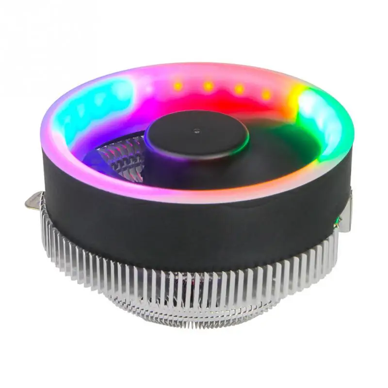 Heatsink CPU Cooler Cooling for Inter LGA 1150 1155 1156 775 AMD AM2 AM2+ AM3 AM3+ AM4 3 Pin Universal RGB CPU Cooler
Heatsink CPU Cooler Cooling for Inter LGA 1150 1155 1156 775 AMD AM2 AM2+ AM3 AM3+ AM4 3 Pin Universal RGB CPU Cooler