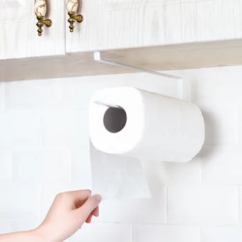 Hook Type Paper Towel Holder Rags Cling Film Shelves Free-Punch Iron Racks Multifunction Shelf Organizer for Kitchen Bathroom
Hook Type Paper Towel Holder Rags Cling Film Shelves Free-Punch Iron Racks Multifunction Shelf Organizer for Kitchen Bathroom