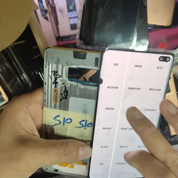 For Samsung Galaxy S10 Plus S10+ SM-G9750 G975F LCD Display Touch Screen Digitizer Assembly with dead spot and line
For Samsung Galaxy S10 Plus S10+ SM-G9750 G975F LCD Display Touch Screen Digitizer Assembly with dead spot and line