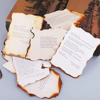 30 Sheets Lovely Burnt Postcard Letter Birthday Gift Card Wish Message Poster Cards
30 Sheets Lovely Burnt Postcard Letter Birthday Gift Card Wish Message Poster Cards