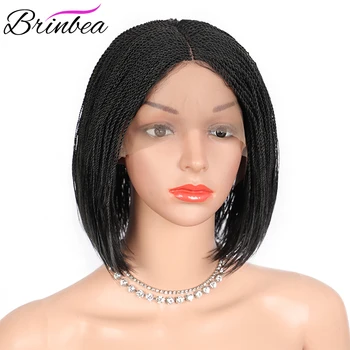 Brinbea 12 Inches Synthetic Hair Wigs for Women with Baby Hair Middle Parting Heat Resistant Lace Wigs Short Premium Braid Wig
Brinbea 12 Inches Synthetic Hair Wigs for Women with Baby Hair Middle Parting Heat Resistant Lace Wigs Short Premium Braid Wig