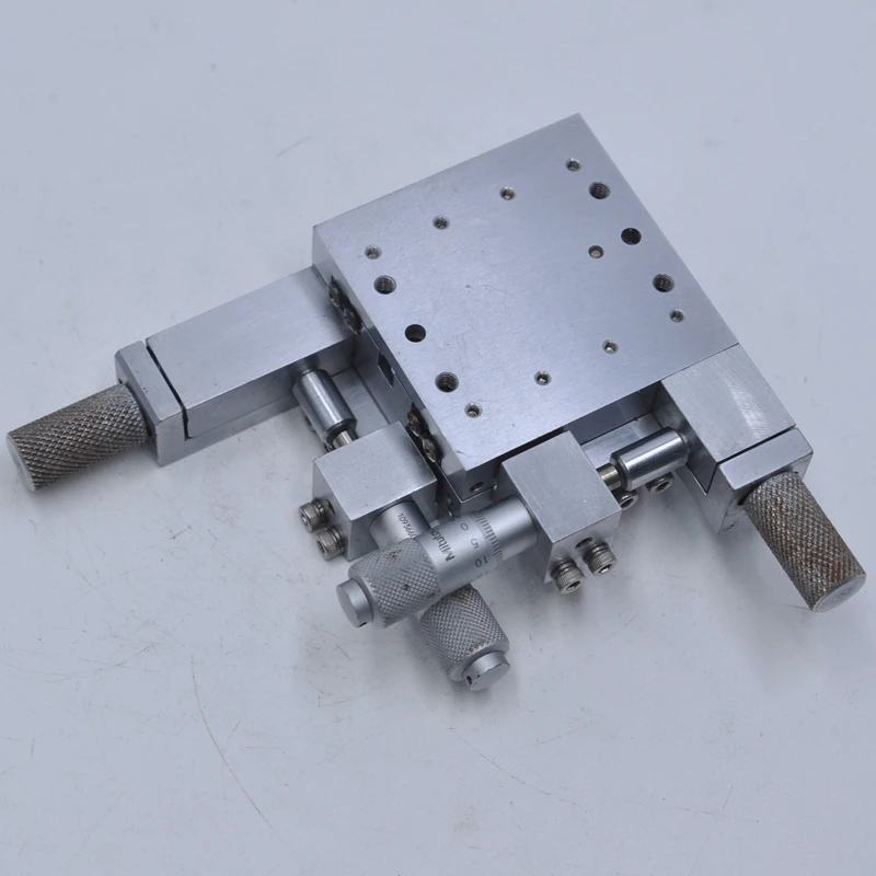 Japan imported XY axis cross roller micrometer rotation optical displacement fine adjustment slide stainless steel 60mm
Japan imported XY axis cross roller micrometer rotation optical displacement fine adjustment slide stainless steel 60mm