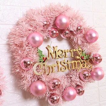 Pink Christmas Wreath Decor Rattan Ring Home Christmas Tree Pendant Ornaments Ball Window Display Scene Ornaments Wreath
Pink Christmas Wreath Decor Rattan Ring Home Christmas Tree Pendant Ornaments Ball Window Display Scene Ornaments Wreath