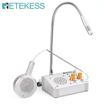 RETEKESS TW104 3W Digital Full Duplex Window Counter Intercom Interphone Window Speaker For Restaurant Bank Station Pharmacy
RETEKESS TW104 3W Digital Full Duplex Window Counter Intercom Interphone Window Speaker For Restaurant Bank Station Pharmacy