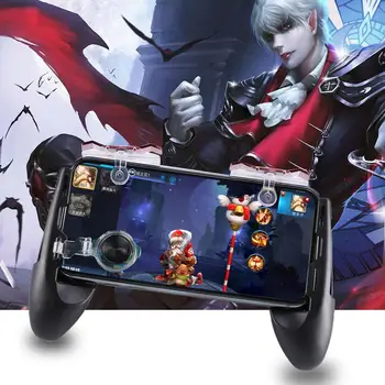 For PUBG Game L1R1 Shooter Controller Bracket Rocker 3 in 1 Mobile Phone Gaming Trigger Fire Button Handle for PUBG Game
For PUBG Game L1R1 Shooter Controller Bracket Rocker 3 in 1 Mobile Phone Gaming Trigger Fire Button Handle for PUBG Game