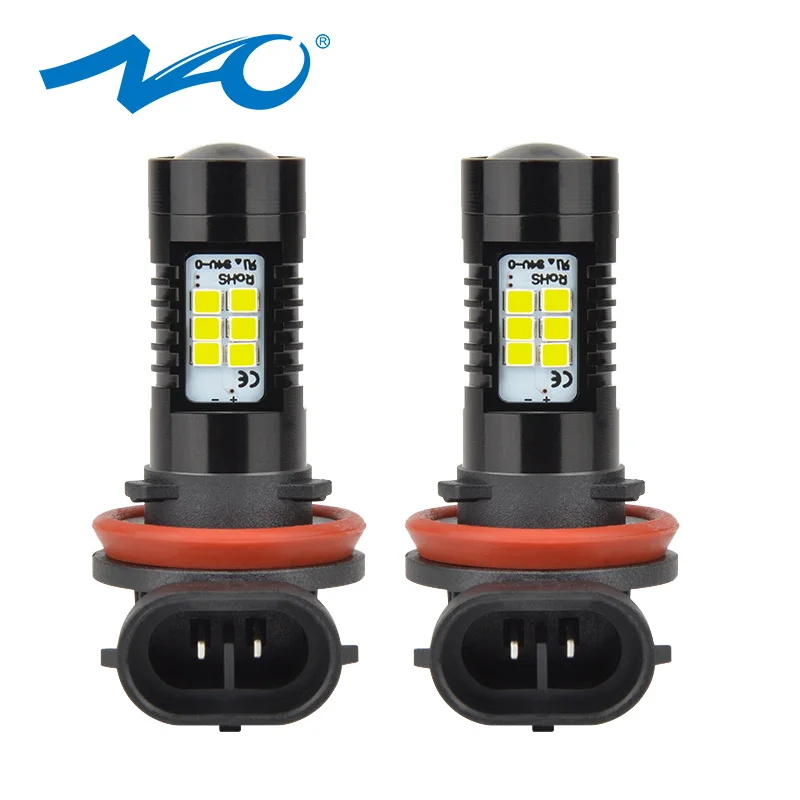 NAO H11 LED Fog Light Blub HB4 Auto H16 H10 HB3 H8 For Car DRL Running H9 9005 9006 2835 SMD 6000K Xenon White Automotivo Lamp
NAO H11 LED Fog Light Blub HB4 Auto H16 H10 HB3 H8 For Car DRL Running H9 9005 9006 2835 SMD 6000K Xenon White Automotivo Lamp
