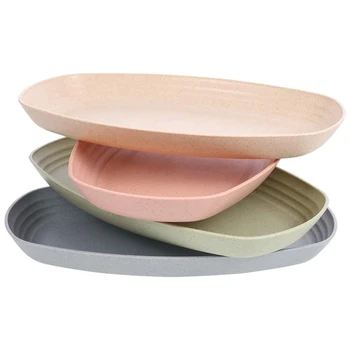 Wheat Straw Plates, 4 Pack Lightweight Straw Dinner Plates,for Snack Salad Noodle Pasta,for Kids,Toddler&Adult,4 Colors
Wheat Straw Plates, 4 Pack Lightweight Straw Dinner Plates,for Snack Salad Noodle Pasta,for Kids,Toddler&Adult,4 Colors