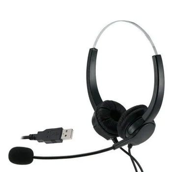 Call Center Headset Headphone Over-the-Head with Mic Easily Carrying USB Wired Offical Telephone Lightweight Earphone Part
Call Center Headset Headphone Over-the-Head with Mic Easily Carrying USB Wired Offical Telephone Lightweight Earphone Part