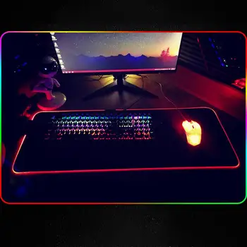 LED Luminous Colorful RGB Lights Anti-slip Gaming Mouse Pad Mat for Computers Anti-slip LED Light Stable LED Mouse Pad
LED Luminous Colorful RGB Lights Anti-slip Gaming Mouse Pad Mat for Computers Anti-slip LED Light Stable LED Mouse Pad