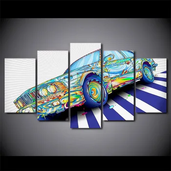 5 Panel Canvas Art Psychedelic Car Modern Canvas Prints Wall Pictures for Living Room Canvas Art Painting 
5 Panel Canvas Art Psychedelic Car Modern Canvas Prints Wall Pictures for Living Room Canvas Art Painting