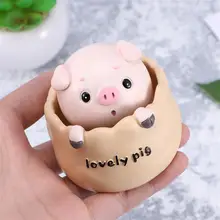 Primavera porco criativo carro ornamento balançando cabeça decoração interior do carro balanço piggy crianças presente engraçado para casa ornamentos(China)