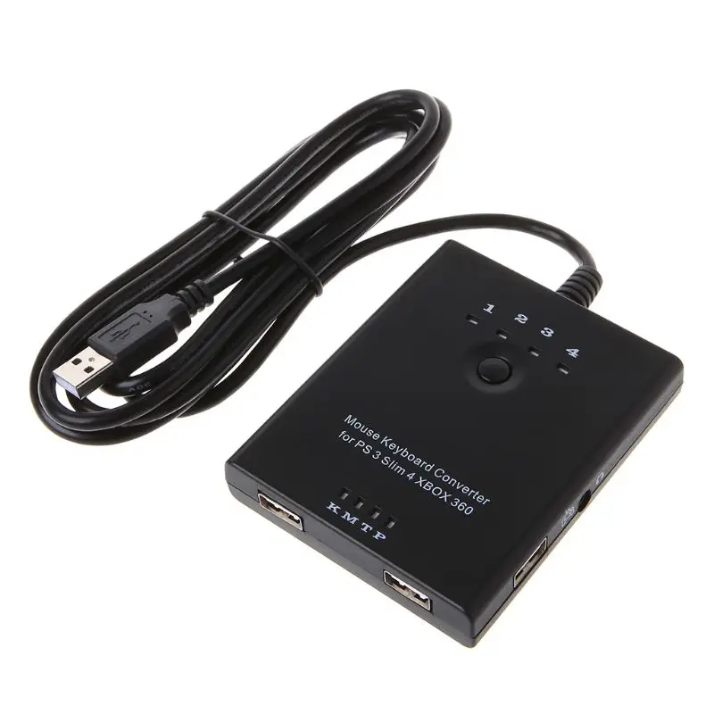 Mouse Keyboard Converter Adapter for PS3 / PS4 / XBox 360 without Delay Compatible with all games 77UA
Mouse Keyboard Converter Adapter for PS3 / PS4 / XBox 360 without Delay Compatible with all games 77UA