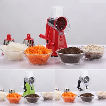 Multi-function Food Slicer Manual Hand Speedy Safe Vegetables Chopper Cutter with 3 Cylindrical Stainless Steel Blades for mom
Multi-function Food Slicer Manual Hand Speedy Safe Vegetables Chopper Cutter with 3 Cylindrical Stainless Steel Blades for mom