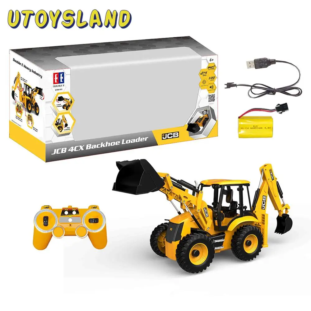 1:20 2.4G Remote Control Backhoe Loader Two-Way Forklift Truck Engineering Vehicle Model For Children Kids Educational Toys Gift
1:20 2.4G Remote Control Backhoe Loader Two-Way Forklift Truck Engineering Vehicle Model For Children Kids Educational Toys Gift
