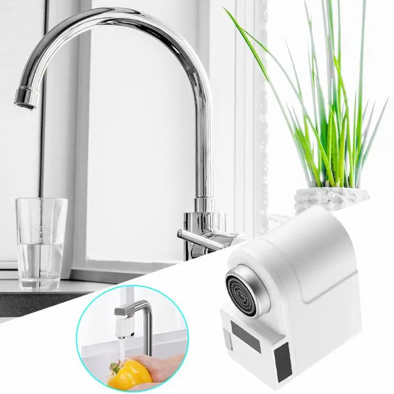 Xiaomi Zajia Smart Water Saver Faucet Extender Nozzle Infrared Sensor Tap Device Be a Skilled Commander Size 60X34X49mm
Xiaomi Zajia Smart Water Saver Faucet Extender Nozzle Infrared Sensor Tap Device Be a Skilled Commander Size 60X34X49mm