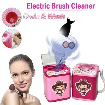 Mini Electric Washing Machine Girl Toy Wash Makeup Brushes Cleaner Device Simulation Automatic Cleaning Tool Kits Drop Shipping
Mini Electric Washing Machine Girl Toy Wash Makeup Brushes Cleaner Device Simulation Automatic Cleaning Tool Kits Drop Shipping