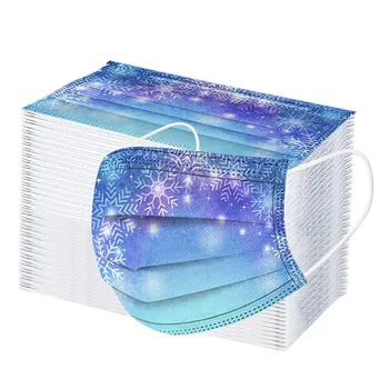 100PCS Christmas Cartoon Snowman Santa Elk Printing Mask Adult Unisex Disposable Dustproof 3Ply Non-woven Ear Loop Face Mask
100PCS Christmas Cartoon Snowman Santa Elk Printing Mask Adult Unisex Disposable Dustproof 3Ply Non-woven Ear Loop Face Mask