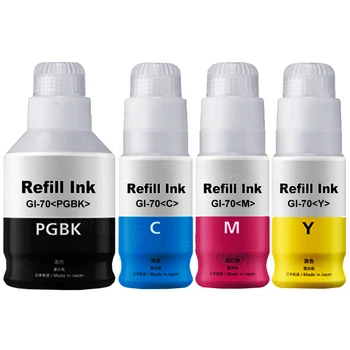 4pack 1b+1c+1m+1y GI70 New arrival Bottled Ink For Canon PIXMA G5070 G6070 GM2070
4pack 1b+1c+1m+1y GI70 New arrival Bottled Ink For Canon PIXMA G5070 G6070 GM2070