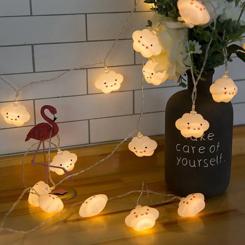 LED Colored Lamp Flashing Light String Lights Smiley Small Lighting Chain Stars Holiday Stars Light Cloud Decorative Lights a Ge
LED Colored Lamp Flashing Light String Lights Smiley Small Lighting Chain Stars Holiday Stars Light Cloud Decorative Lights a Ge