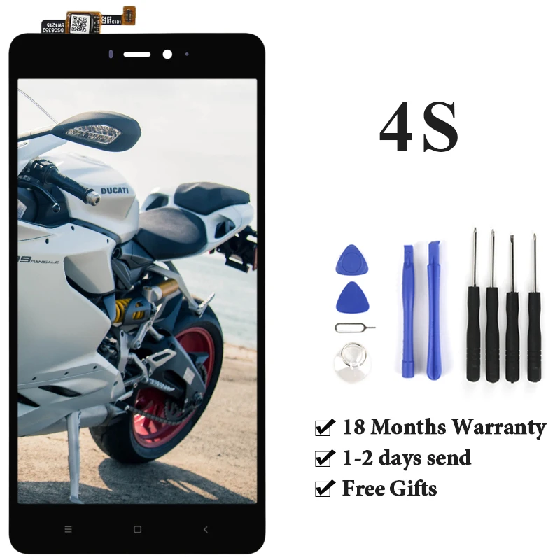 No dead pixel For Mi 4S lcd display with touch screen 5'' test before shipping for mobile phone lcd assembly replacement
No dead pixel For Mi 4S lcd display with touch screen 5'' test before shipping for mobile phone lcd assembly replacement