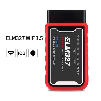 ELM327 V1.5 Elm327 Obd2 Scanner OBD Car Diagnostic Tool Code Reader OBD II Wifi Bluetooth Scanner Automotivo For Android/PC/IOS
ELM327 V1.5 Elm327 Obd2 Scanner OBD Car Diagnostic Tool Code Reader OBD II Wifi Bluetooth Scanner Automotivo For Android/PC/IOS