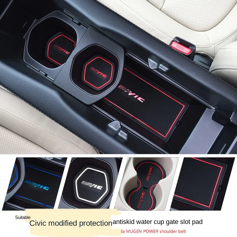 Applicable to 10-Generation Civic Gate Slot Mat 19 New Civic Water Cup Non-Slip Storage Grid Mat Civic 10-Generation Interior Mo
Applicable to 10-Generation Civic Gate Slot Mat 19 New Civic Water Cup Non-Slip Storage Grid Mat Civic 10-Generation Interior Mo