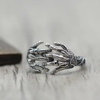 Thai Silver Personality Open Male Female Ring Ring Sterling Silver 925 Strength HCarved Wild Ring
Thai Silver Personality Open Male Female Ring Ring Sterling Silver 925 Strength HCarved Wild Ring