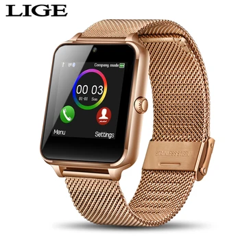 Fashion Smart Watch Metal Digital watches With Sim Card Slot Push Message Bluetooth Connectivity Android IOS Phone Smartwatch
Fashion Smart Watch Metal Digital watches With Sim Card Slot Push Message Bluetooth Connectivity Android IOS Phone Smartwatch