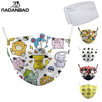 NADANBAO Cartoon Mask Totoro Print Face Masks Cute Reusable Pink Unicorn Masks Fabric Protective PM2.5 Washable Masks Proof Haze 
NADANBAO Cartoon Mask Totoro Print Face Masks Cute Reusable Pink Unicorn Masks Fabric Protective PM2.5 Washable Masks Proof Haze