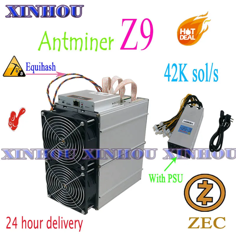 Используется Bitmain Antminer Z9 42k Equihash ASIC miner ZEC лучше чем Innosilicon A9 antminer z9mini S17 Z11 S17e M21S T17